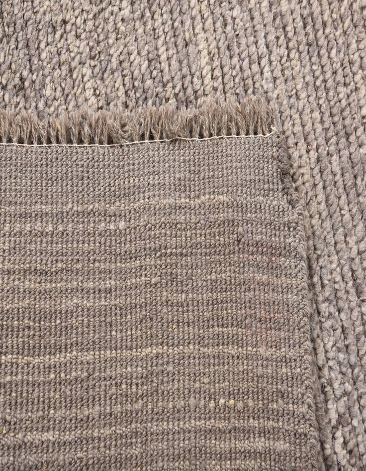 Detail image of  5' 10 x 8' 3  Hand Knotted Moroccan Wool Rug