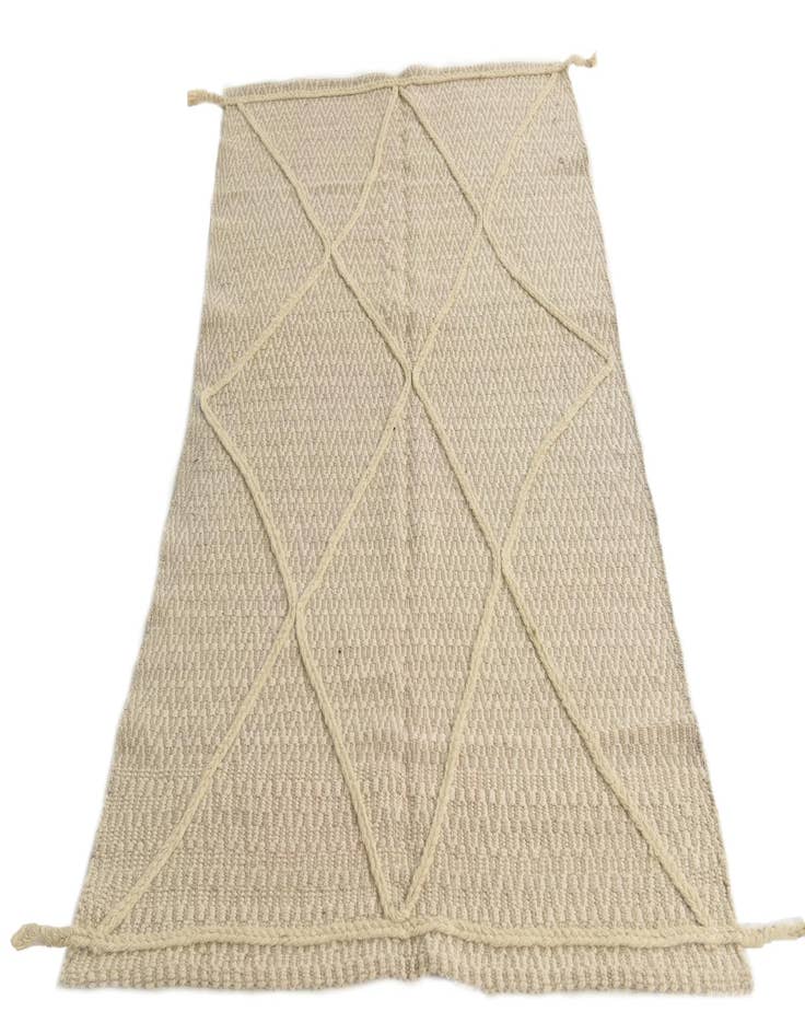 Detail image of  3' 4 x 6' 3  Hand Knotted Moroccan Wool Rug