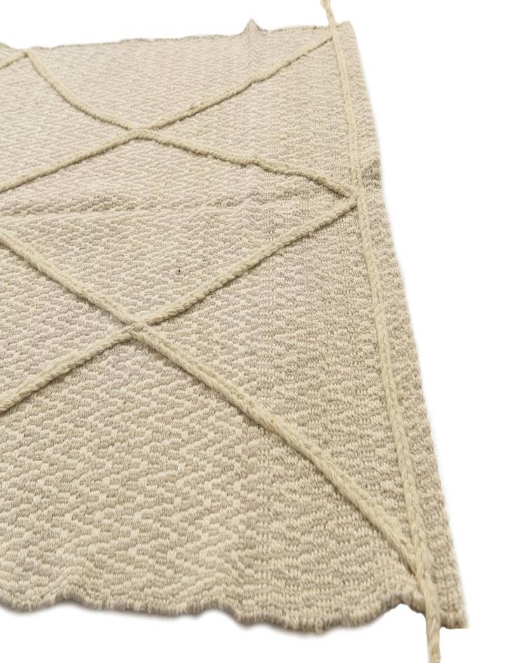 Detail image of  3' 4 x 6' 3  Hand Knotted Moroccan Wool Rug