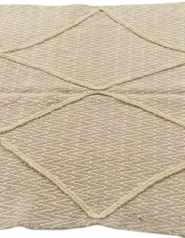 Detail image of  3' 4 x 6' 3  Hand Knotted Moroccan Wool Rug