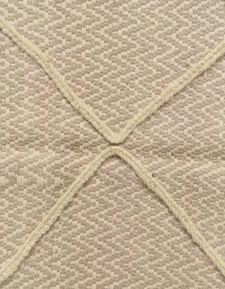 Detail image of  3' 4 x 6' 3  Hand Knotted Moroccan Wool Rug