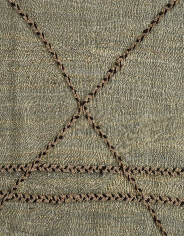 Detail image of  8' 6 x 9' 5  Hand Knotted Moroccan Wool Rug
