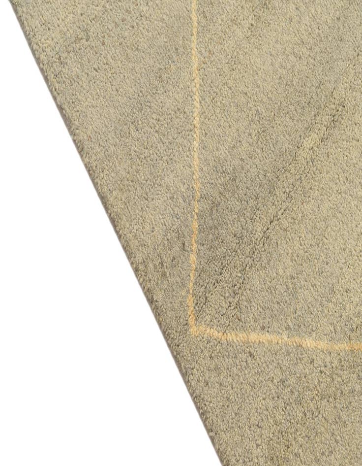 Detail image of  4' 8 x 6' 6  Hand Knotted Moroccan Wool Rug