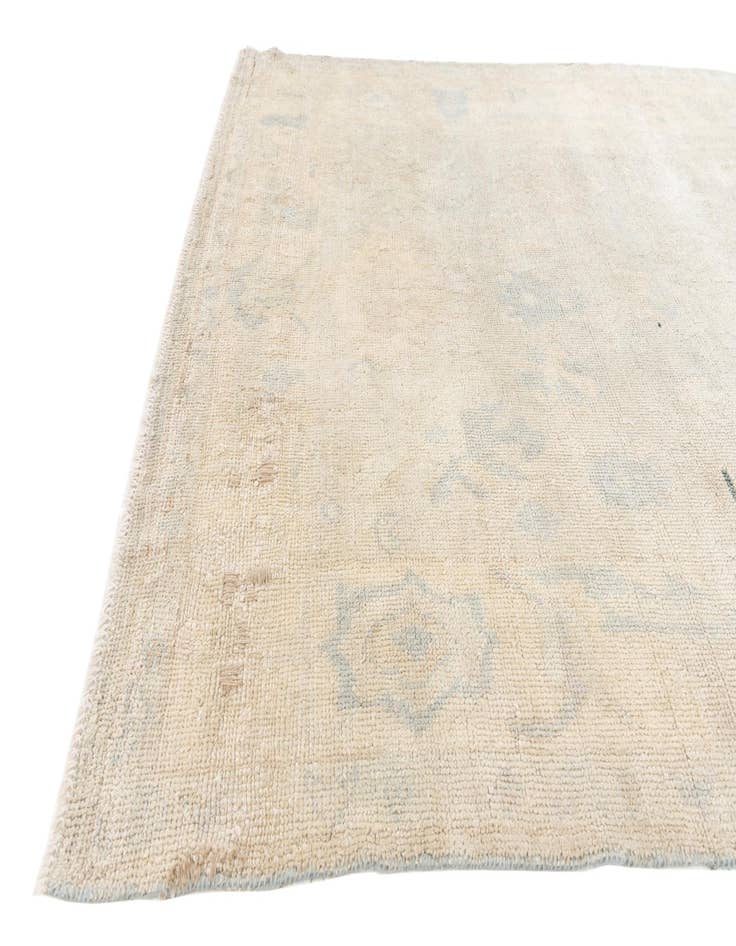 Detail image of  5' 6 x 8' 1  Hand Knotted Moroccan Wool Rug