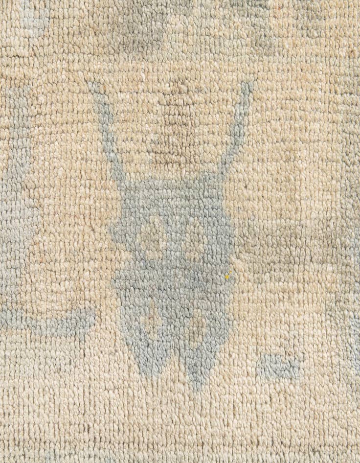 Detail image of  5' 6 x 8' 1  Hand Knotted Moroccan Wool Rug