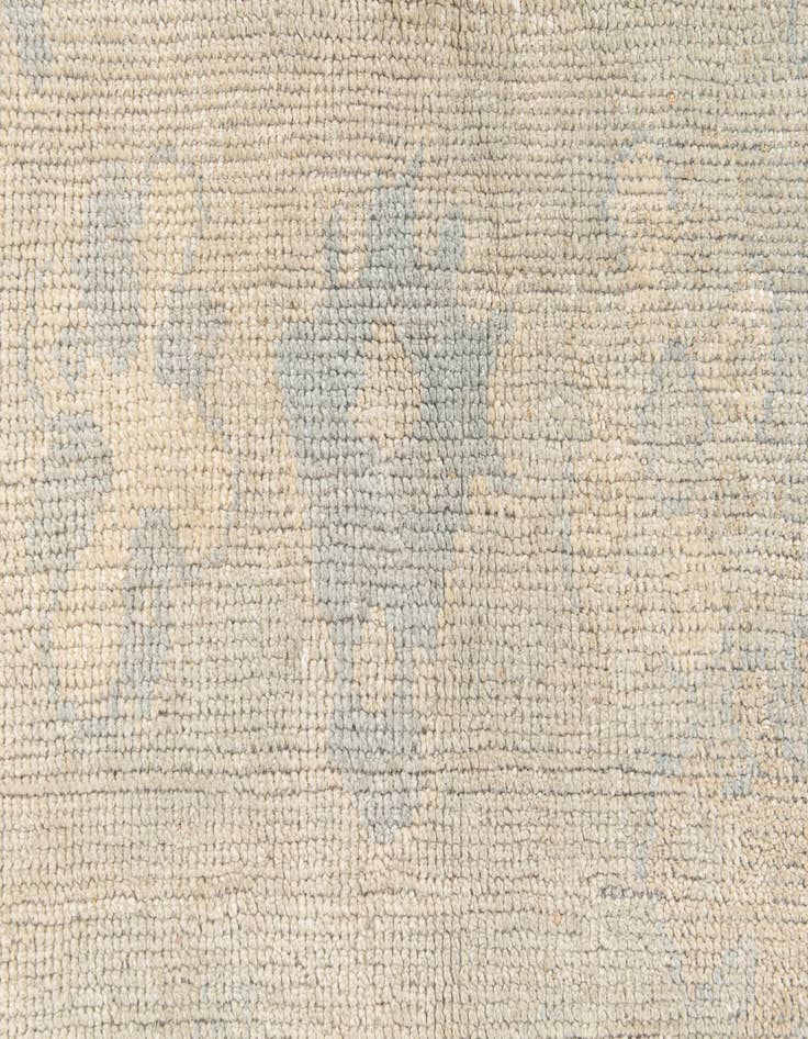 Detail image of  5' 6 x 8' 1  Hand Knotted Moroccan Wool Rug