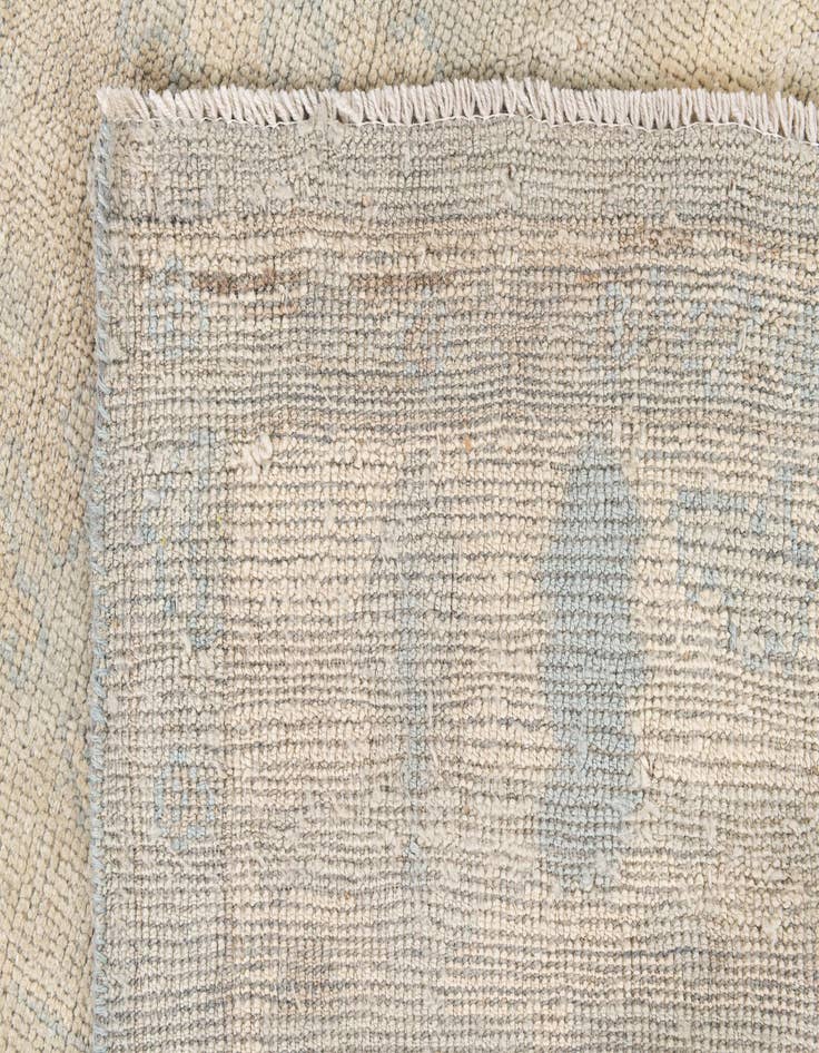 Detail image of  5' 6 x 8' 1  Hand Knotted Moroccan Wool Rug