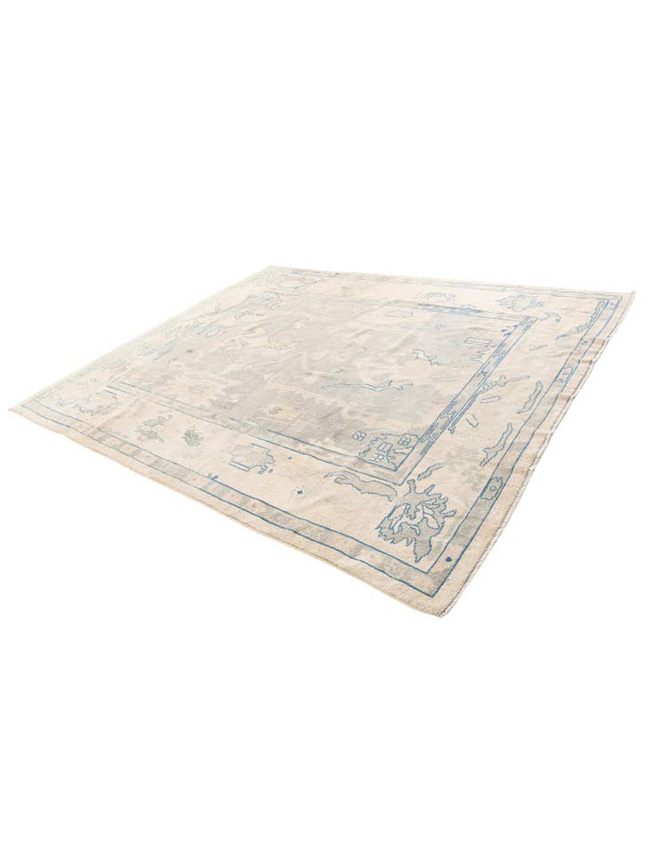 Detail image of  8' 6 x 10' 2  Hand Knotted Moroccan Wool Rug