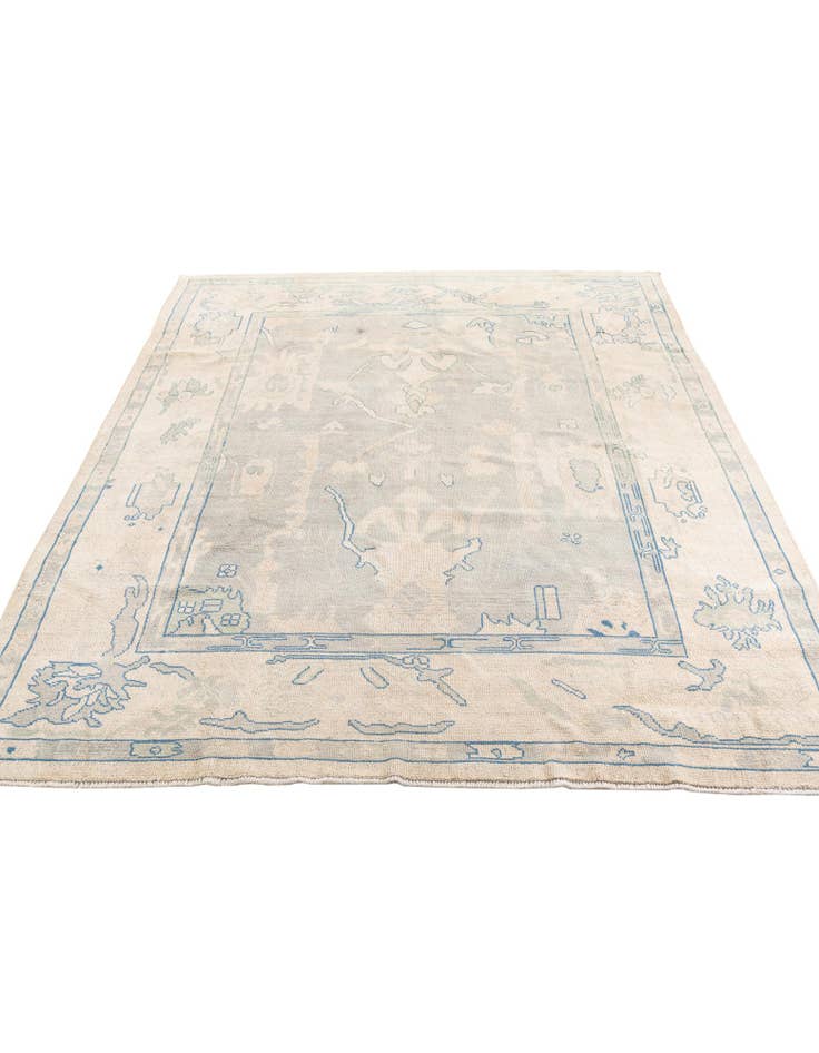 Detail image of  8' 6 x 10' 2  Hand Knotted Moroccan Wool Rug