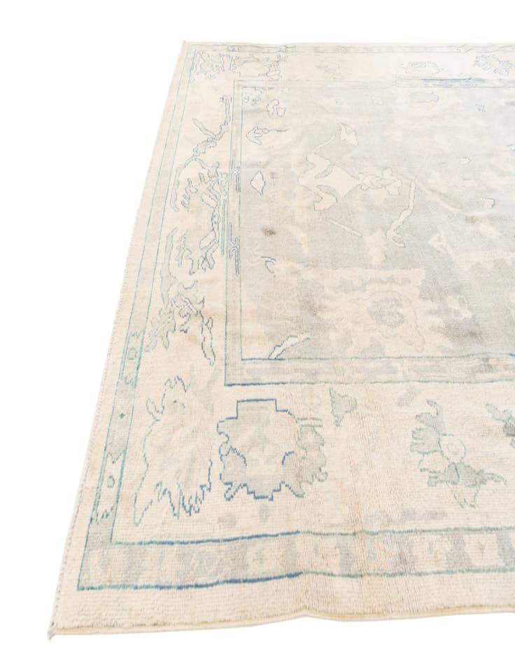 Detail image of  8' 6 x 10' 2  Hand Knotted Moroccan Wool Rug