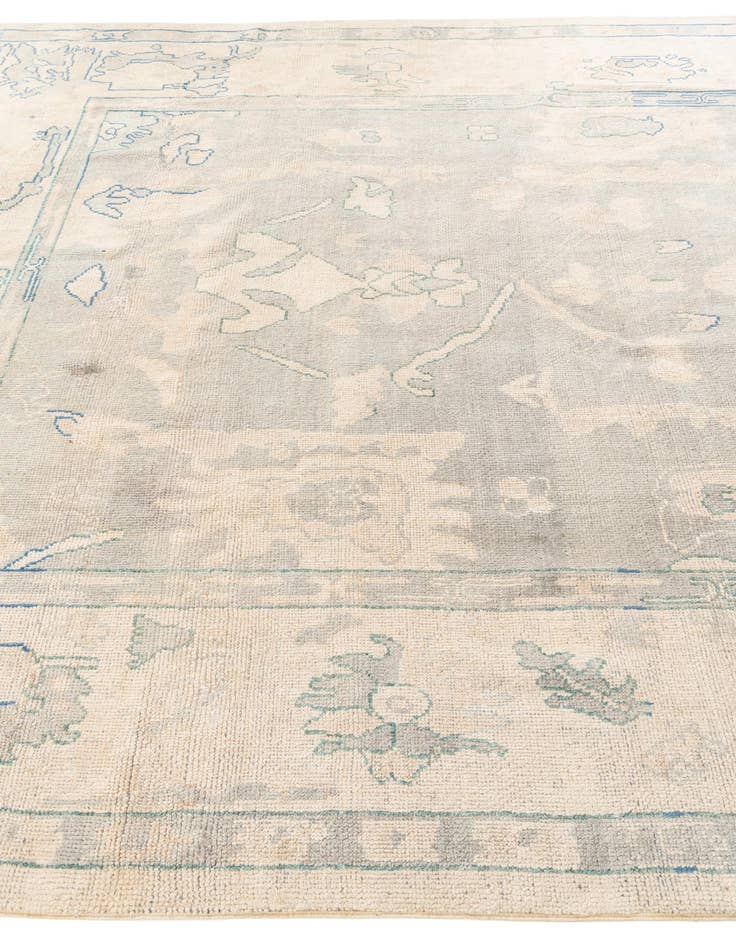 Detail image of  8' 6 x 10' 2  Hand Knotted Moroccan Wool Rug