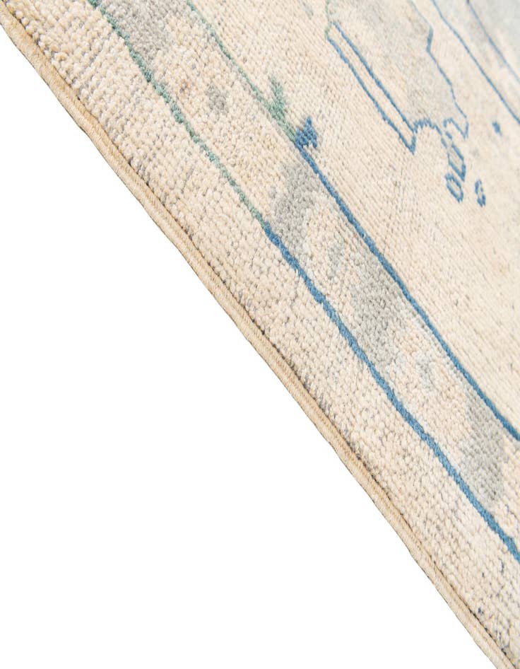 Detail image of  8' 6 x 10' 2  Hand Knotted Moroccan Wool Rug