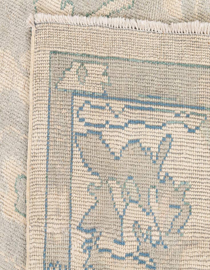 Detail image of  8' 6 x 10' 2  Hand Knotted Moroccan Wool Rug