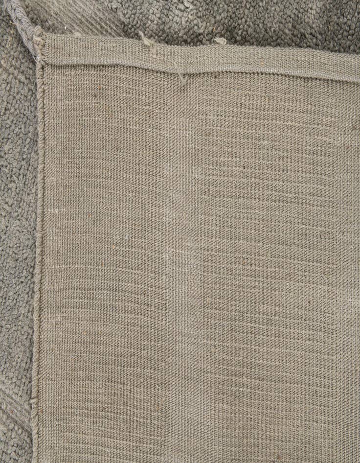 Detail image of  6' 4 x 10'  Hand Knotted Moroccan Wool Rug