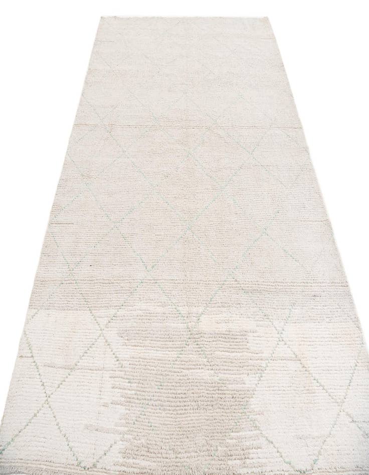 Detail image of  6' 6 x 8' 7  Hand Knotted Moroccan Wool Rug