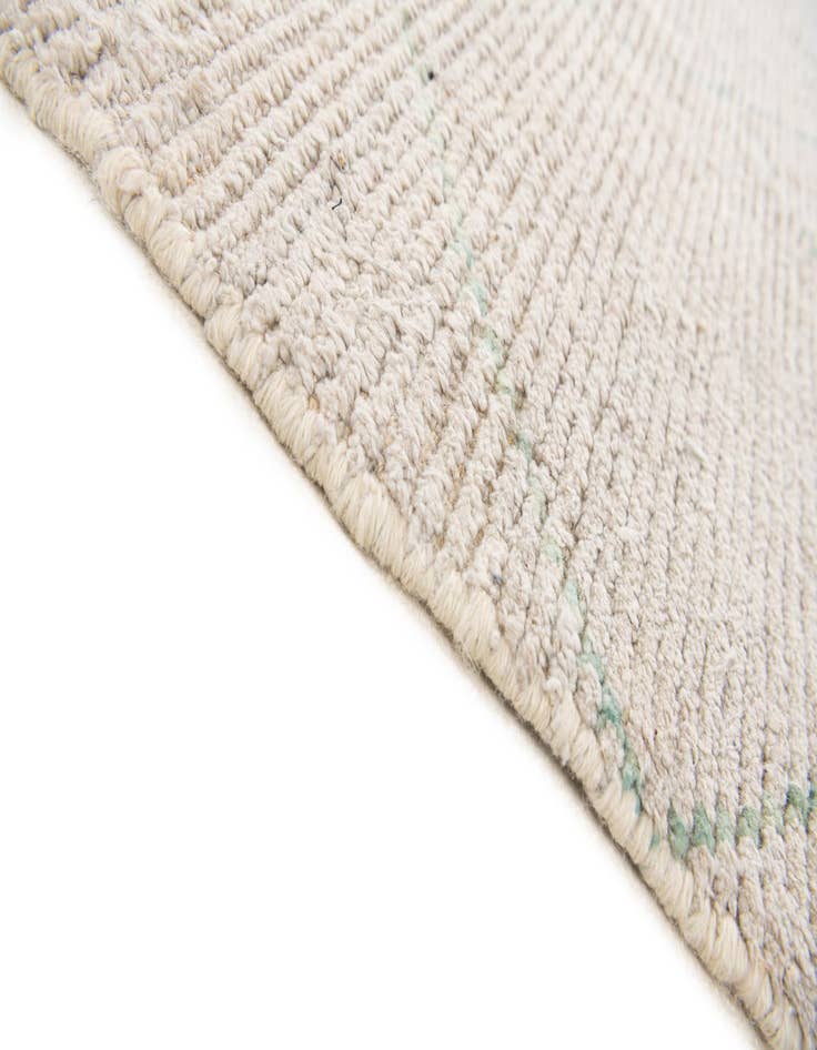 Detail image of  6' 6 x 8' 7  Hand Knotted Moroccan Wool Rug