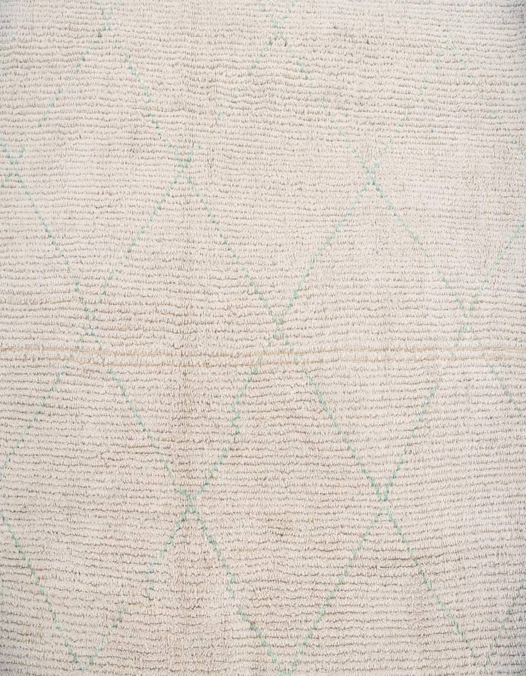 Detail image of  6' 6 x 8' 7  Hand Knotted Moroccan Wool Rug