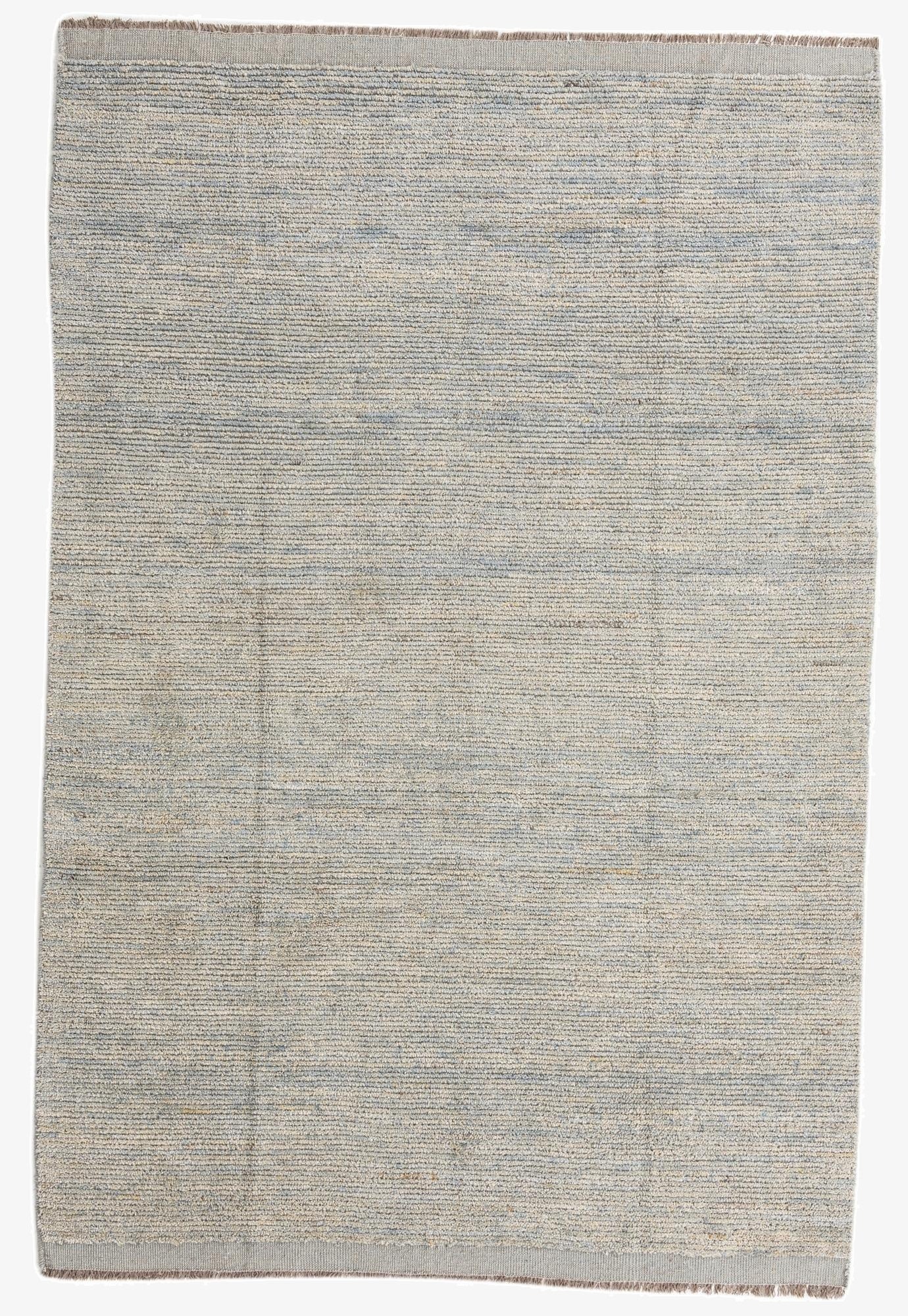  5' 9 x 8' 9  Hand Knotted Moroccan Wool Rug