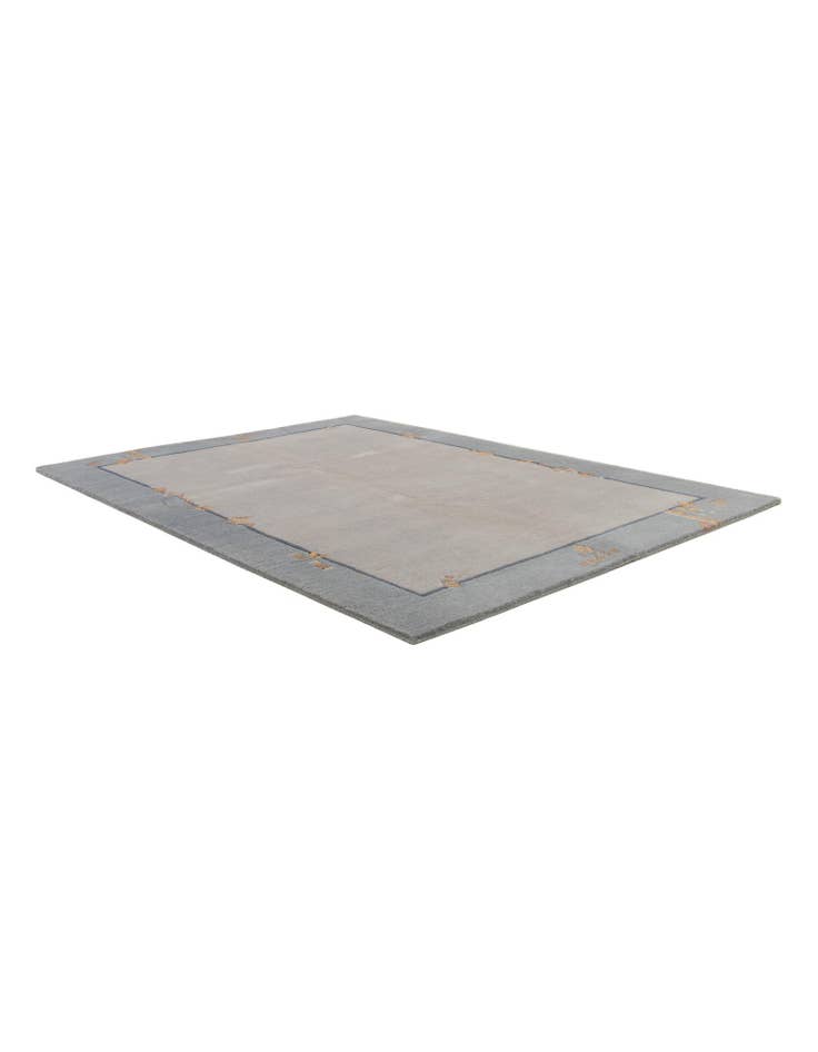 Detail image of  4' 9 x 6' 7  Hand Knotted Nepal Wool Rug