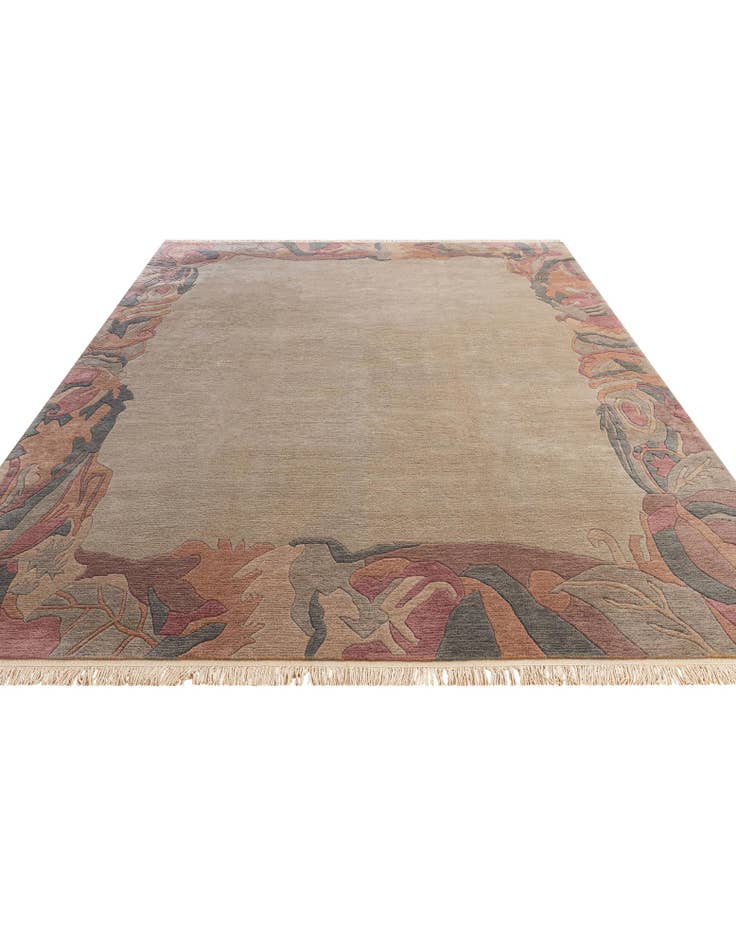 Detail image of  8' 4 x 11' 5  Hand Knotted Nepal Wool Rug