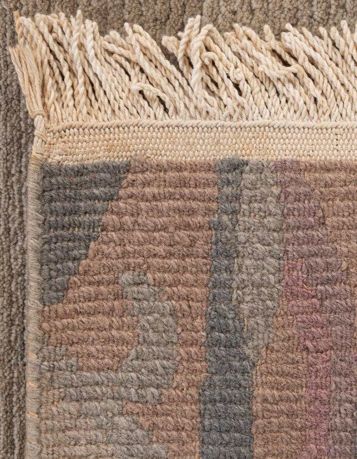 Detail image of  8' 4 x 11' 5  Hand Knotted Nepal Wool Rug