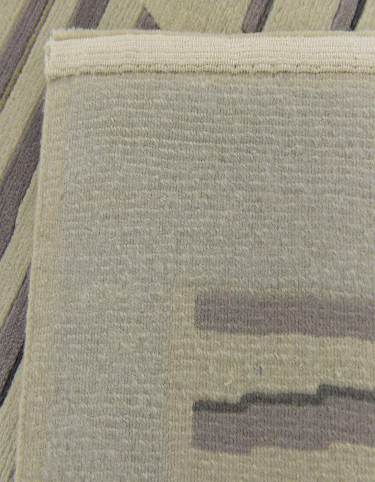 Detail image of  5' x 6' 6  Hand Knotted Nepal Wool Rug