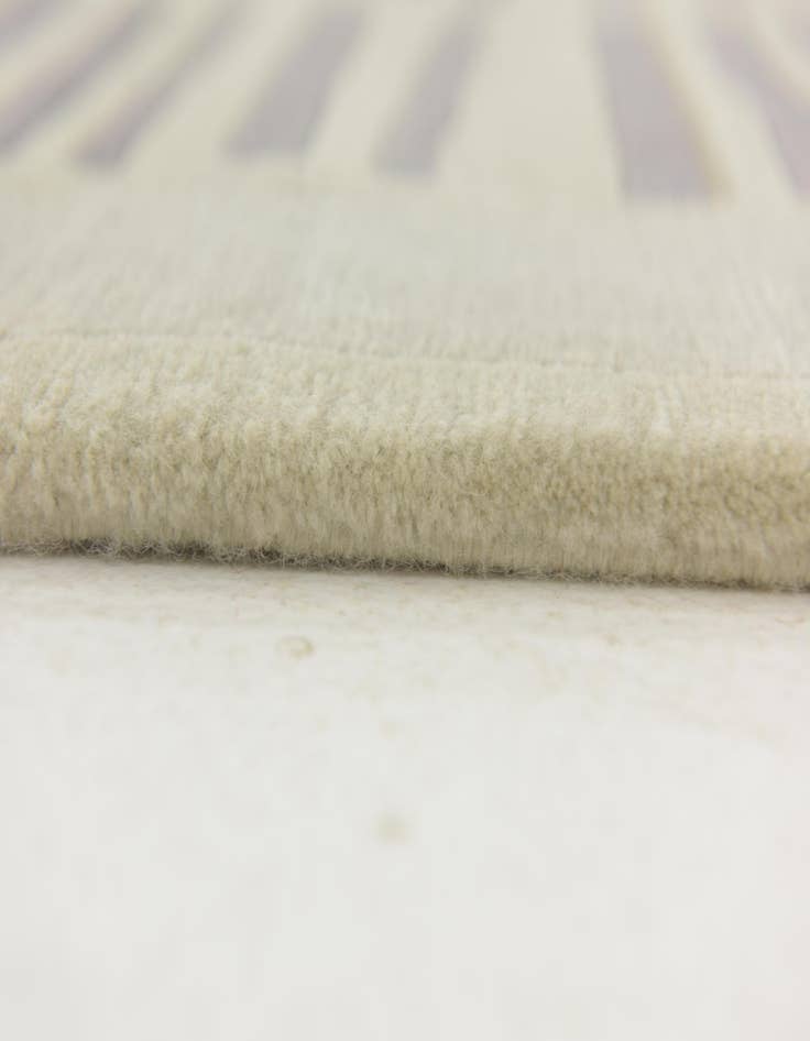 Detail image of  5' x 6' 6  Hand Knotted Nepal Wool Rug