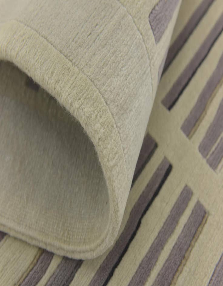 Detail image of  5' x 6' 6  Hand Knotted Nepal Wool Rug