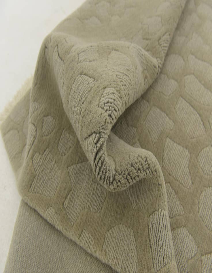 Detail image of  5' 8 x 7' 10  Hand Knotted Nepal Wool Rug