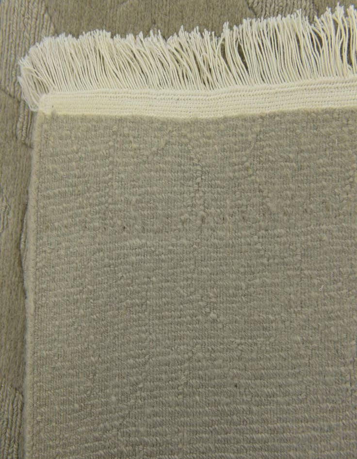 Detail image of  5' 8 x 7' 9  Hand Knotted Nepal Wool Rug