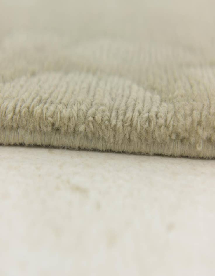 Detail image of  5' 8 x 7' 9  Hand Knotted Nepal Wool Rug