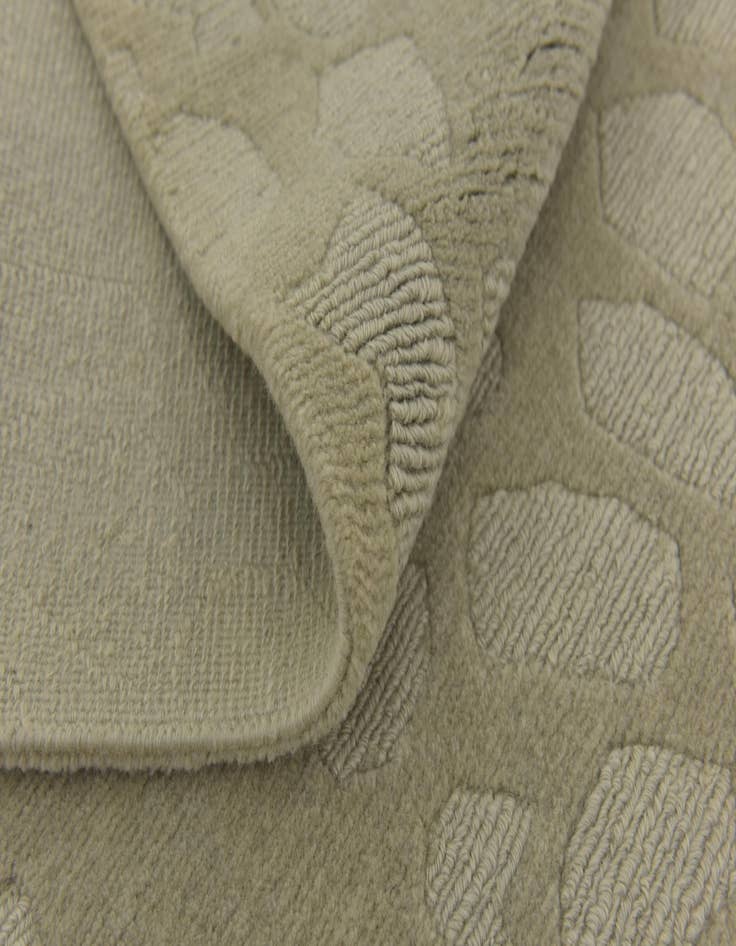 Detail image of  5' 8 x 7' 9  Hand Knotted Nepal Wool Rug