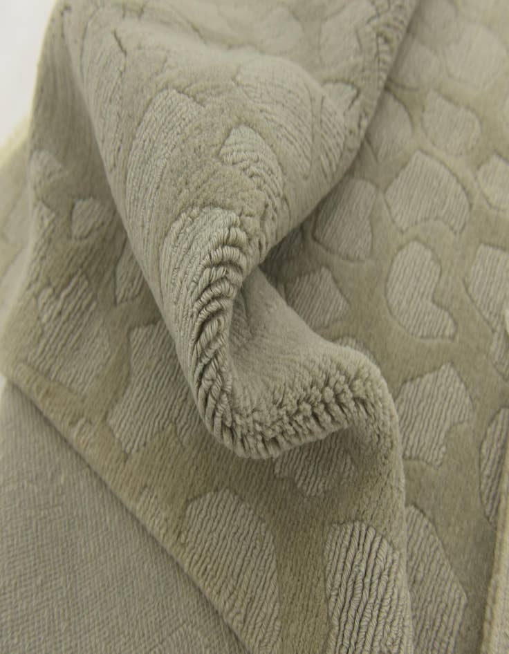 Detail image of  5' 8 x 7' 9  Hand Knotted Nepal Wool Rug