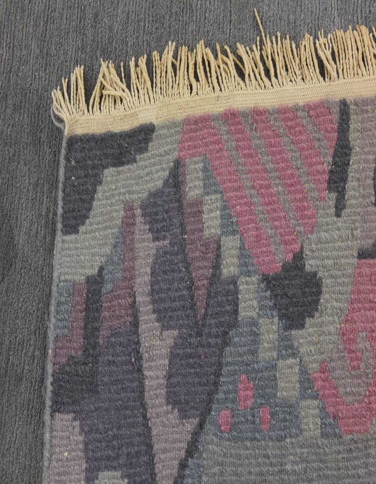 Detail image of  6' 8 x 8' 4  Hand Knotted Nepal Wool Rug
