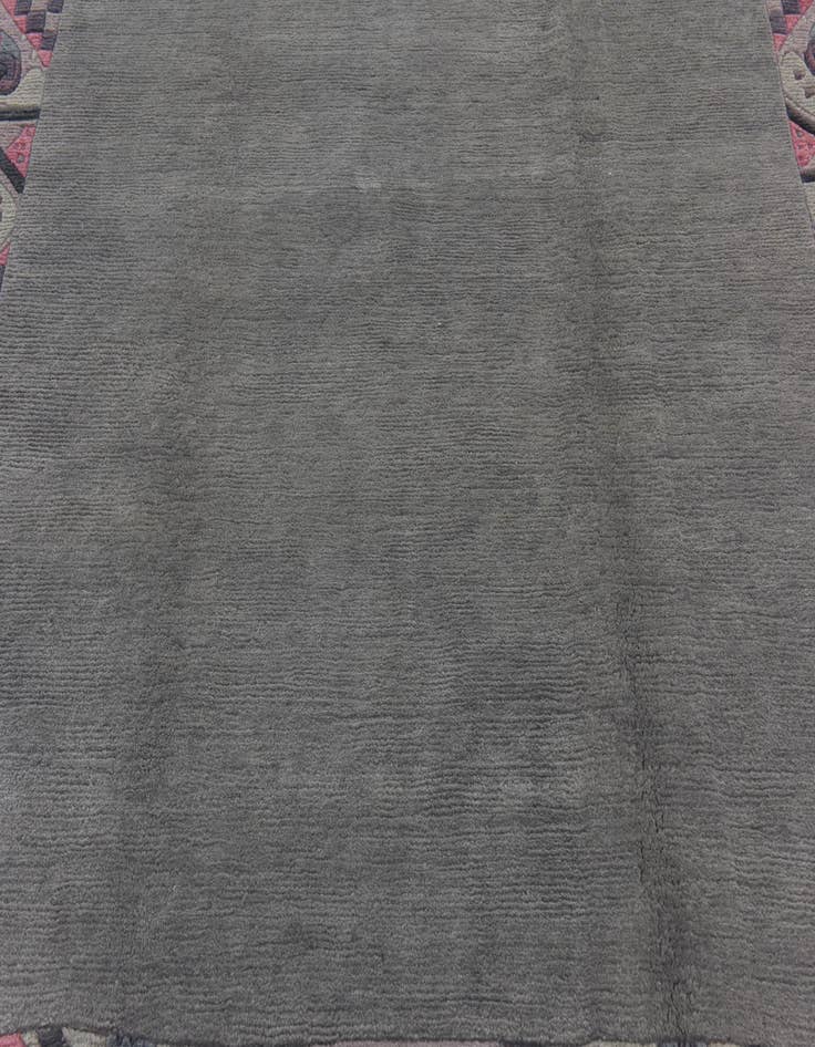 Detail image of  6' 8 x 8' 4  Hand Knotted Nepal Wool Rug