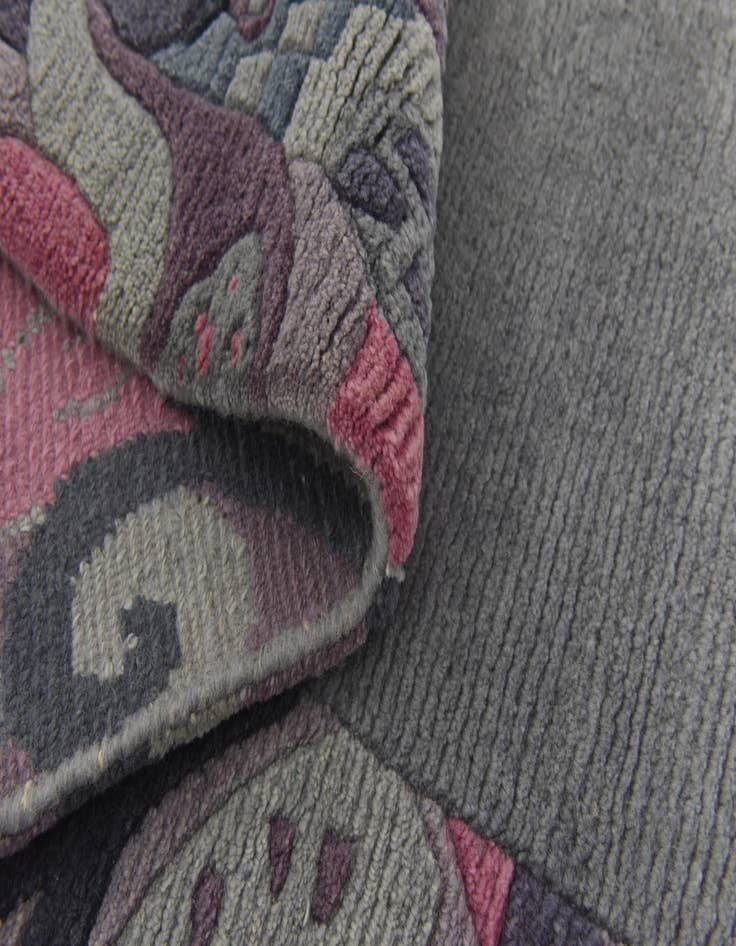 Detail image of  6' 8 x 8' 4  Hand Knotted Nepal Wool Rug