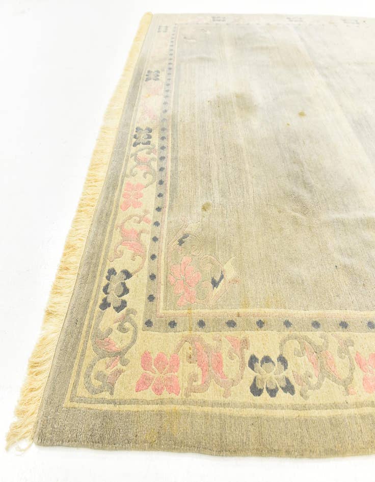 Detail image of  6' 8 x 10' 4  Hand Knotted Nepal Wool Rug