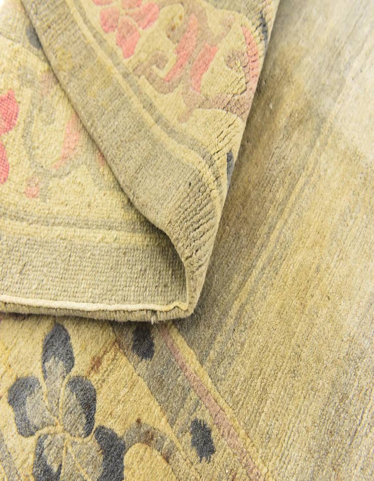 Detail image of  6' 8 x 10' 4  Hand Knotted Nepal Wool Rug
