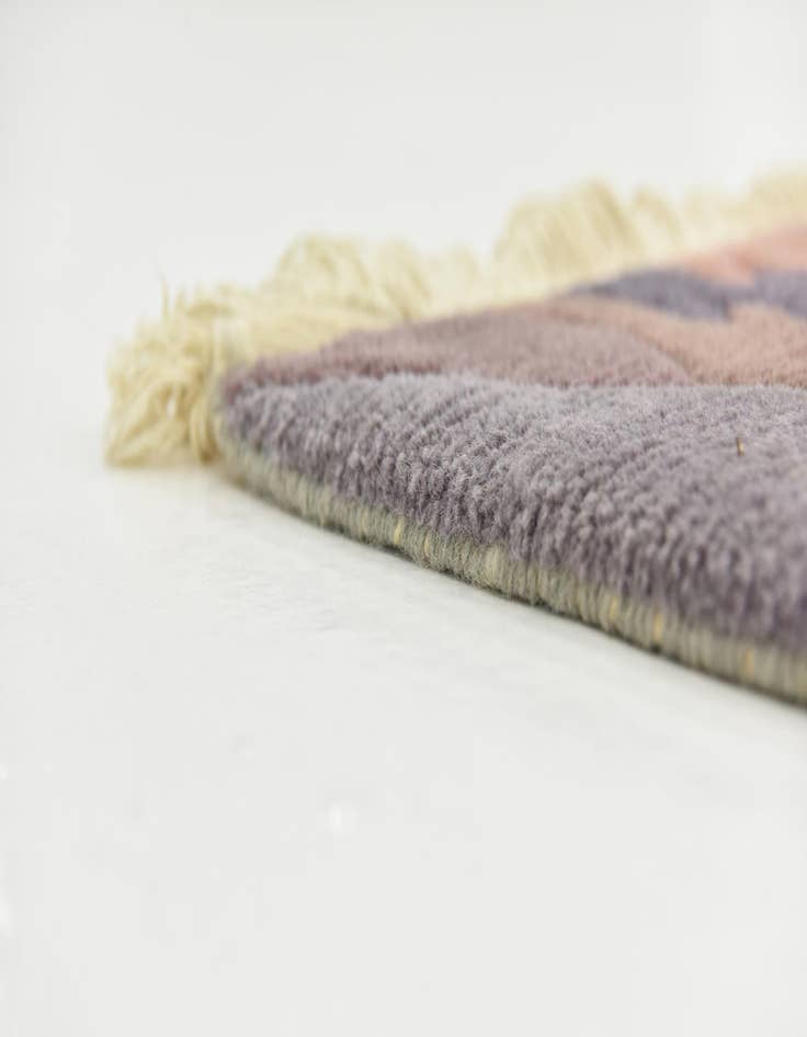 Detail image of  8' 3 x 11' 6  Hand Knotted Nepal Wool Rug