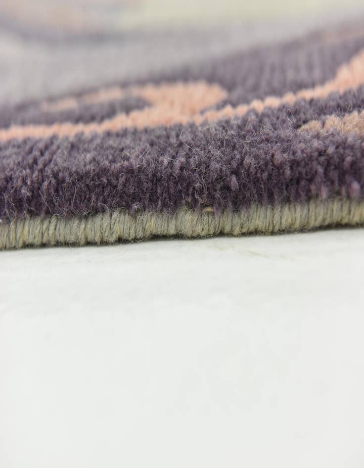 Detail image of  8' 3 x 11' 6  Hand Knotted Nepal Wool Rug