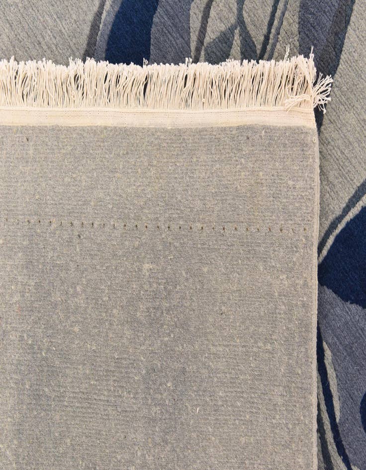 Detail image of  4' 8 x 6' 7  Hand Knotted Nepal Wool Rug