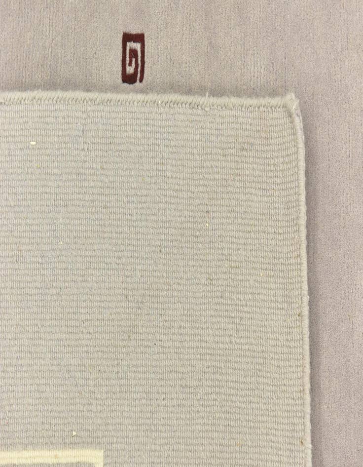 Detail image of  6' 8 x 9' 9  Hand Knotted Nepal Wool Rug