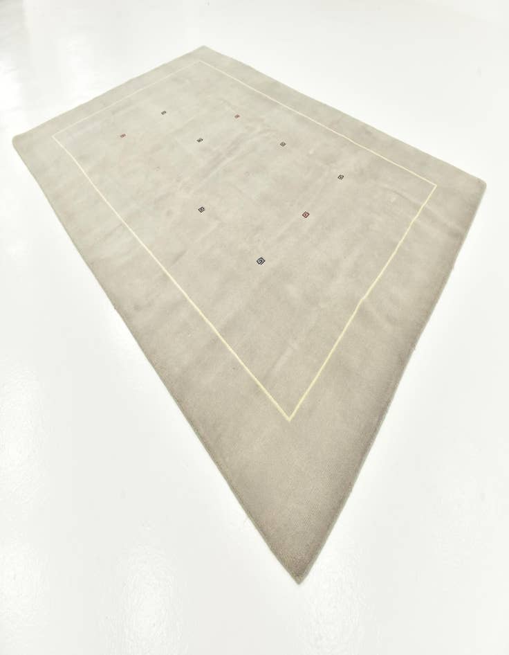 Detail image of  6' 8 x 9' 9  Hand Knotted Nepal Wool Rug