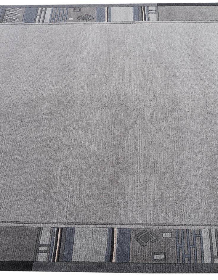 Detail image of  4' 8 x 6' 6  Hand Knotted Nepal Wool Rug