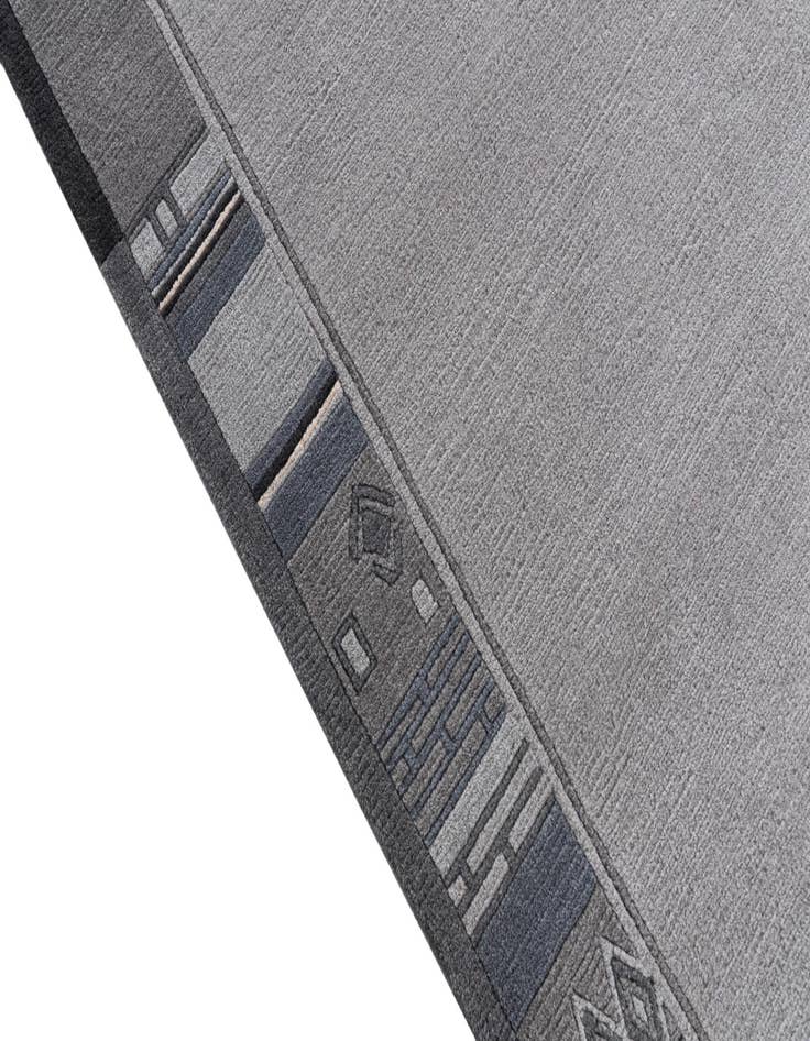 Detail image of  4' 8 x 6' 6  Hand Knotted Nepal Wool Rug