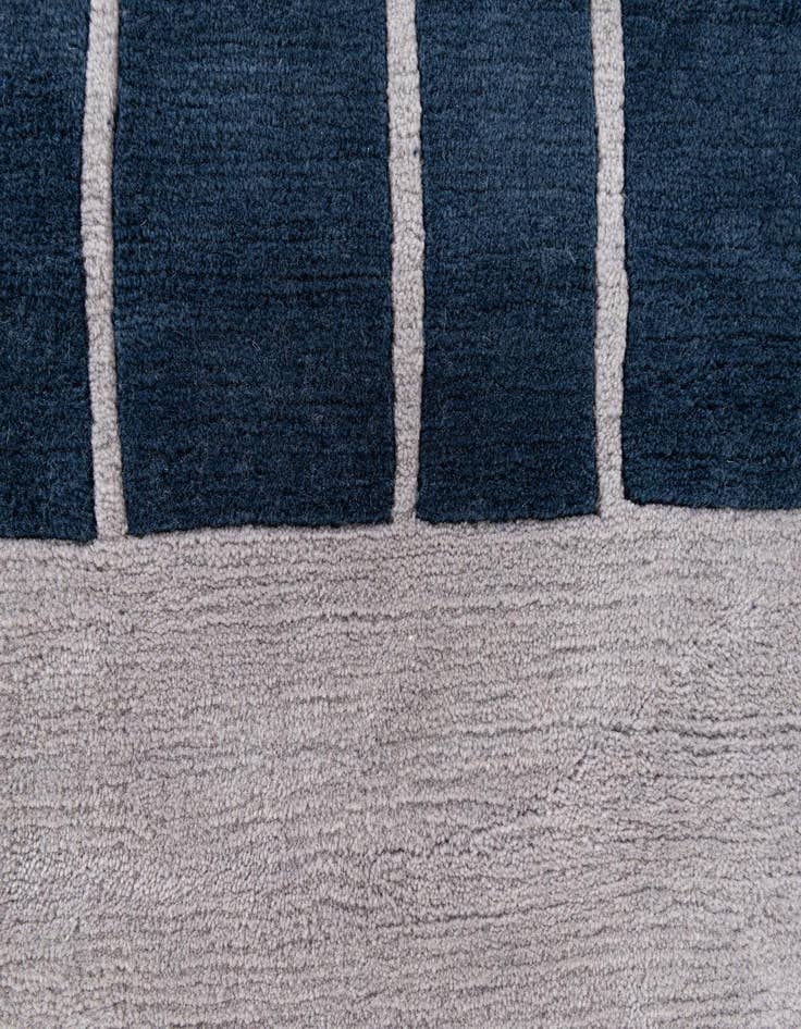 Detail image of  8' 4 x 10' 9  Hand Knotted Nepal Wool Rug