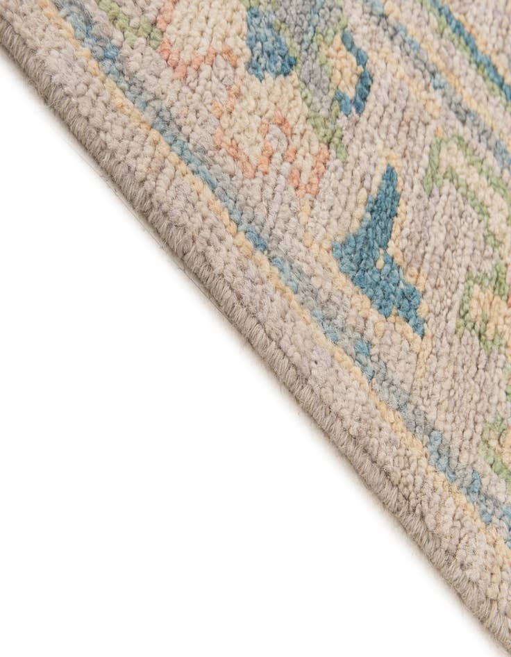 Detail image of  9' 2 x 11' 11  Hand Knotted Oushak Wool Rug