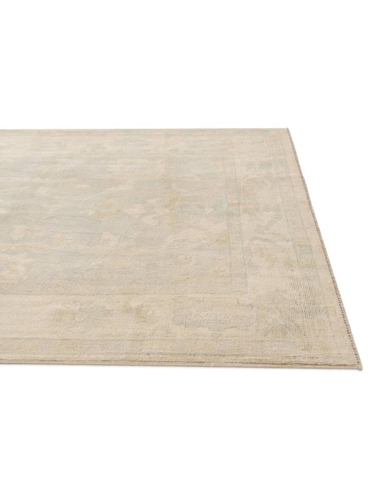 Detail image of  5' 3 x 6' 8  Hand Knotted Oushak Wool Rug