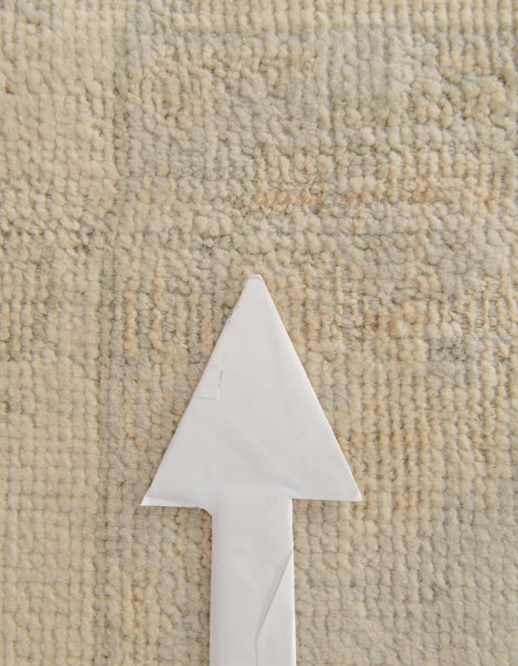 Detail image of  5' 3 x 6' 8  Hand Knotted Oushak Wool Rug