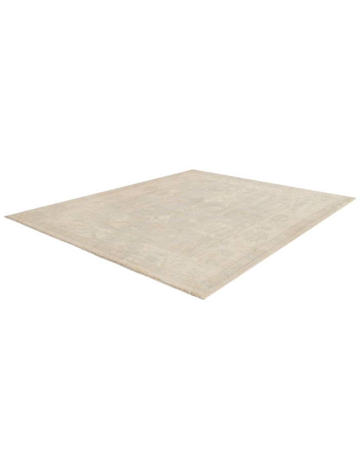 Detail image of  5' 3 x 6' 8  Hand Knotted Oushak Wool Rug